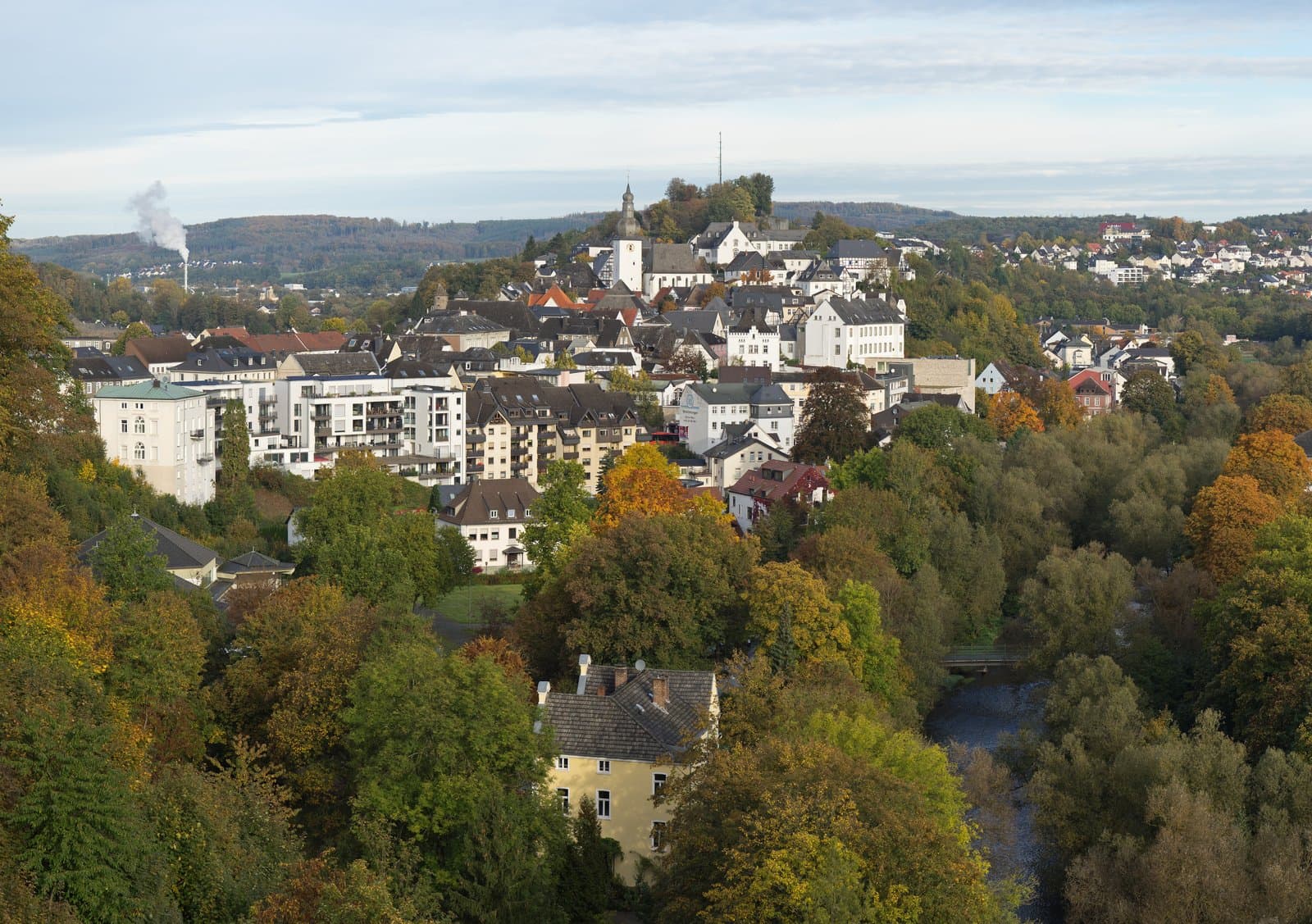 Altstadt von Arnsberg, vom Ehmsen-Denkmal aus gesehen