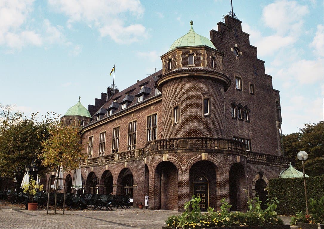 Schloss Wittringen in Gladbeck, Wasserschloss an der Boye
