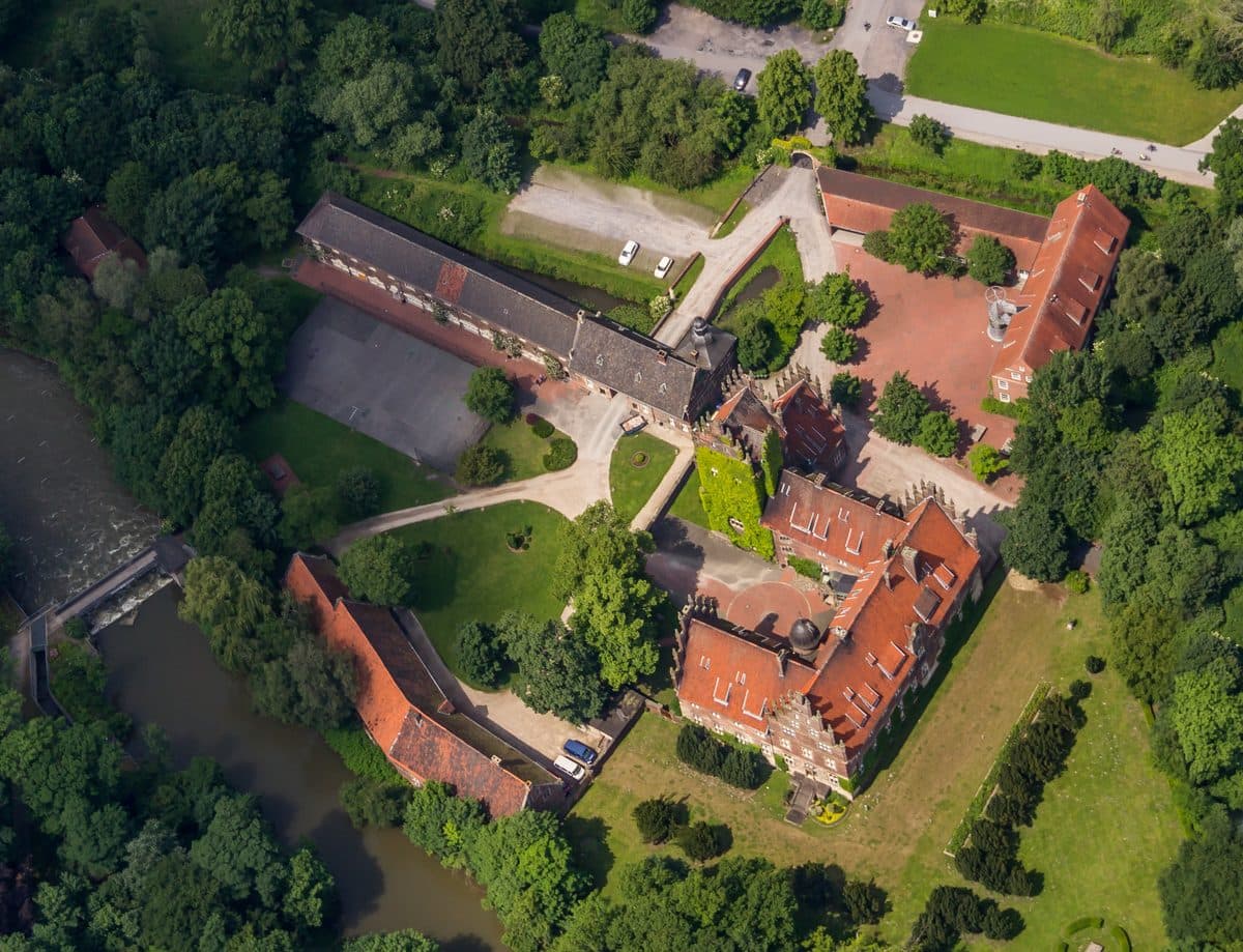 Schloss Heessen, Wasserschloss in Hamm-Heessen