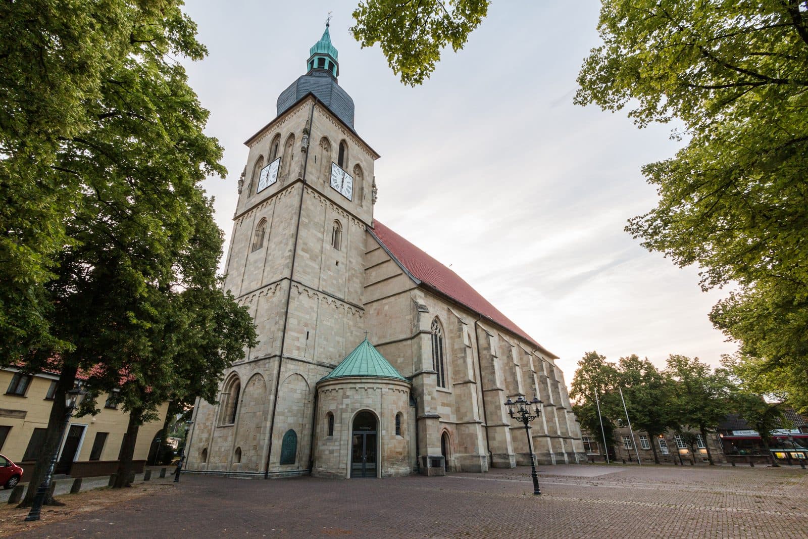 St.-Martinus-Kirche in Nottuln, katholische Pfarrkirche im Ortszentrum