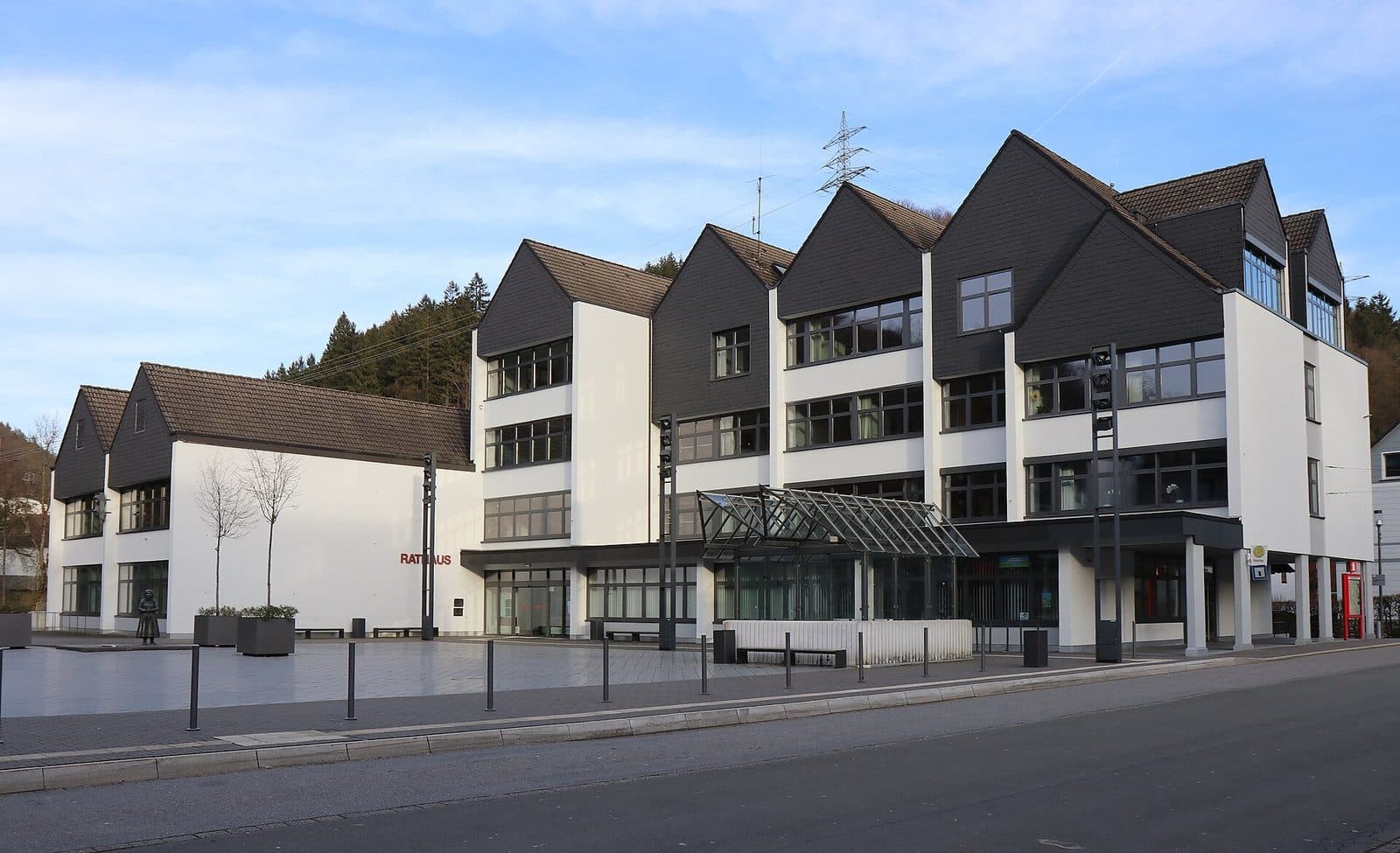 Rathaus von Schalksmühle im Märkischen Kreis