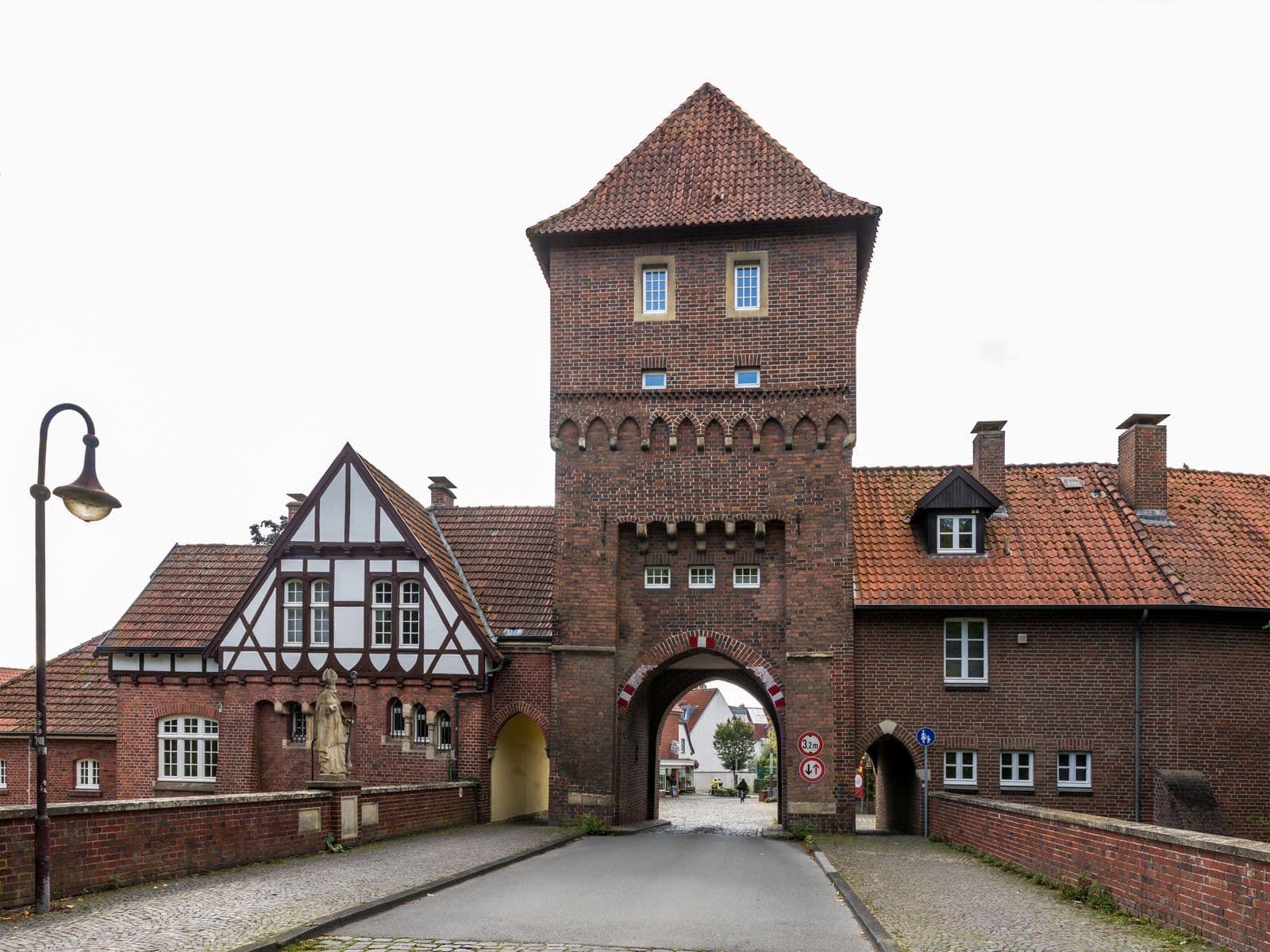 Walkenbrückentor Coesfeld, mittelalterliches Stadttor der historischen Befestigungsanlage