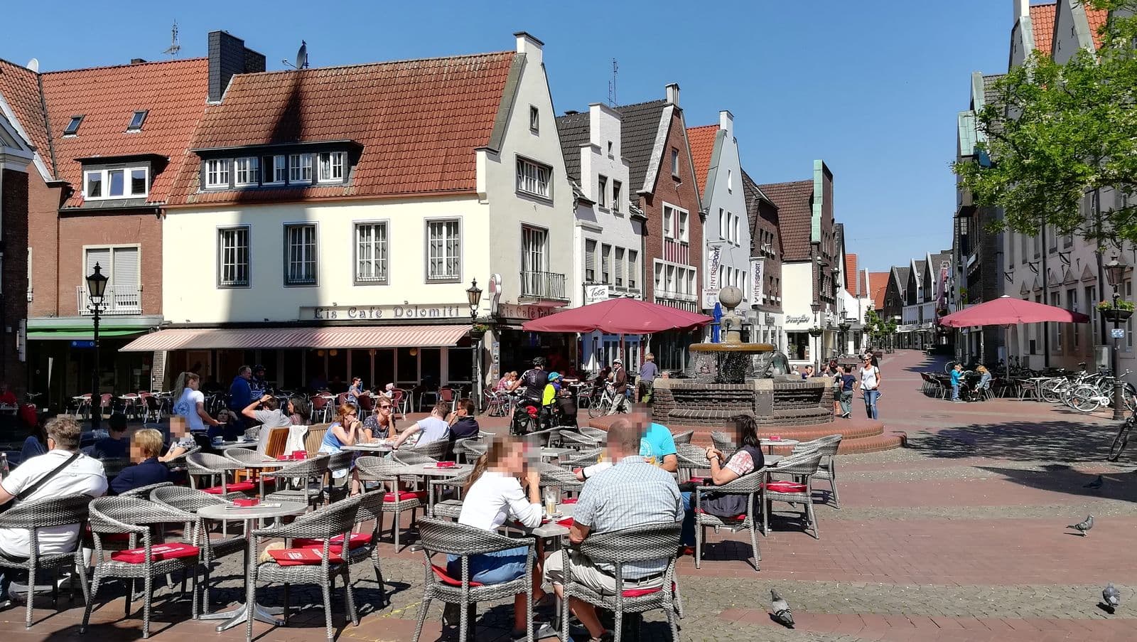 Marktplatz von Haltern am See