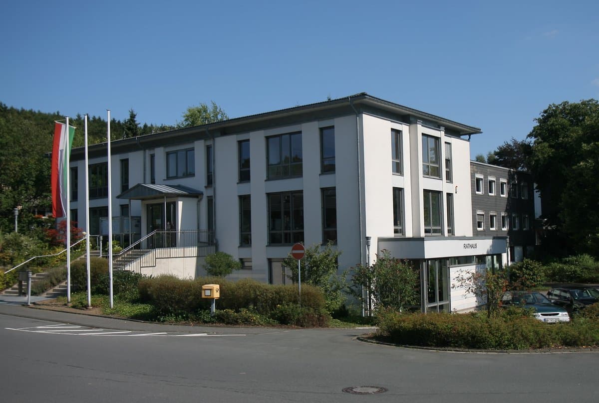 Rathaus der Gemeinde Herscheid