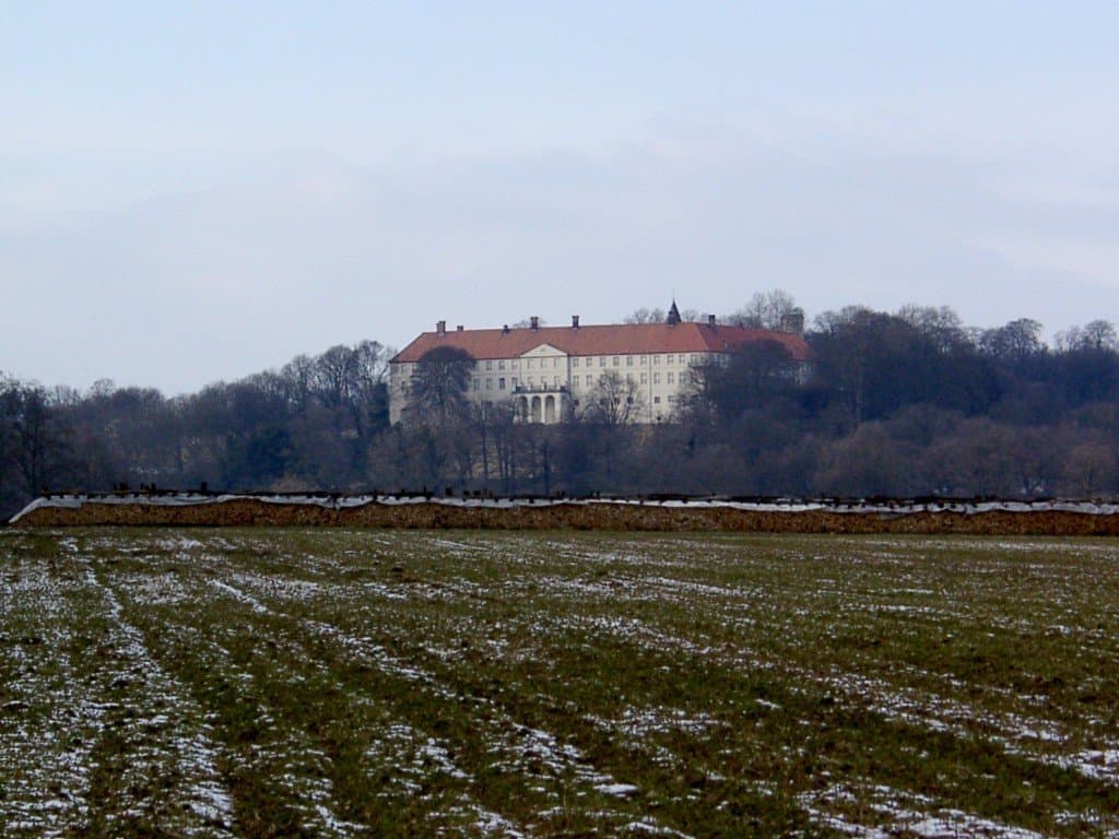 Schloss Cappenberg, Suedansicht, in Selm-Cappenberg